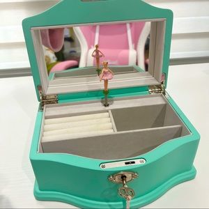 Cute jewelry music box. 9” length.
